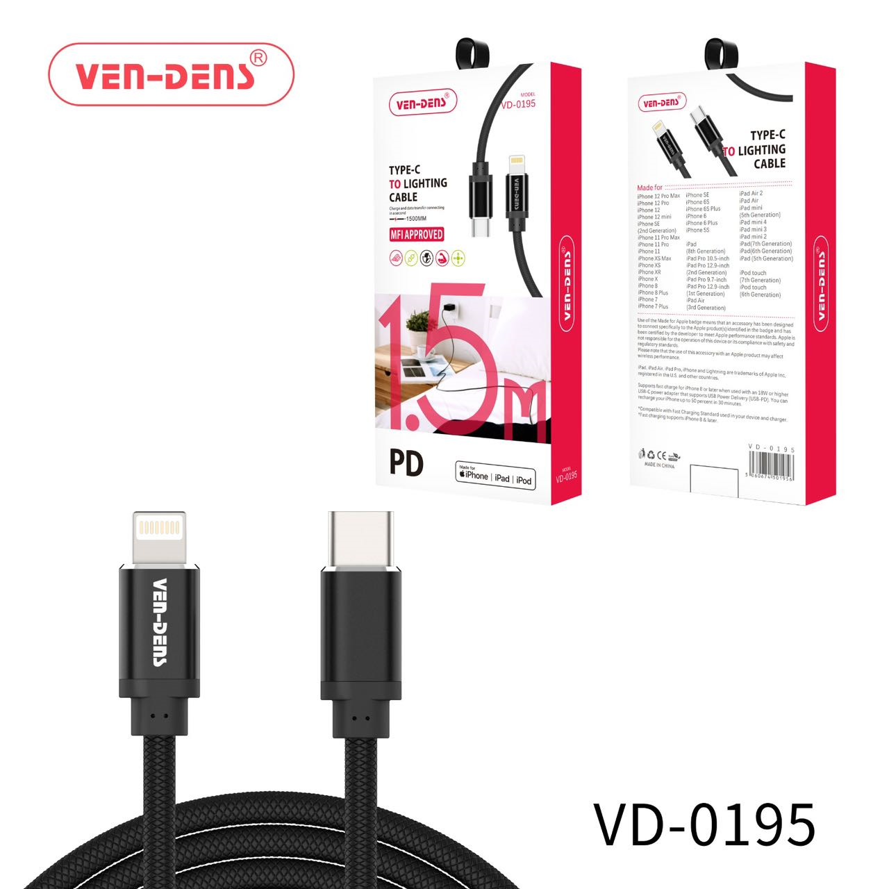 Cable Ipad Mini Pd USB-C To Lightning PD Cable – Fast Charging