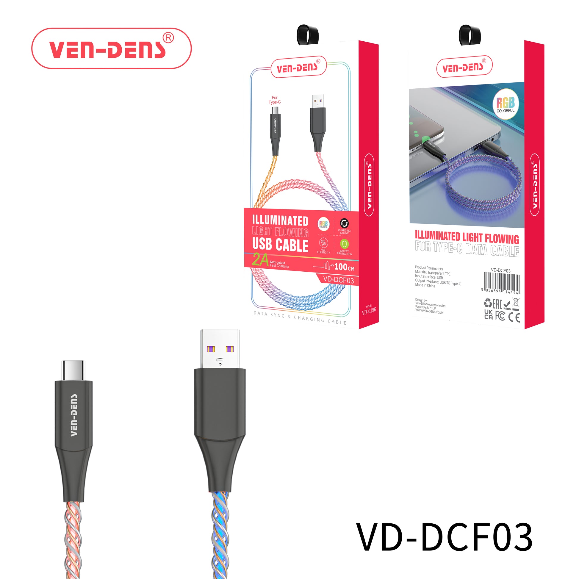 Fast-2A Illuminated -USB Cable