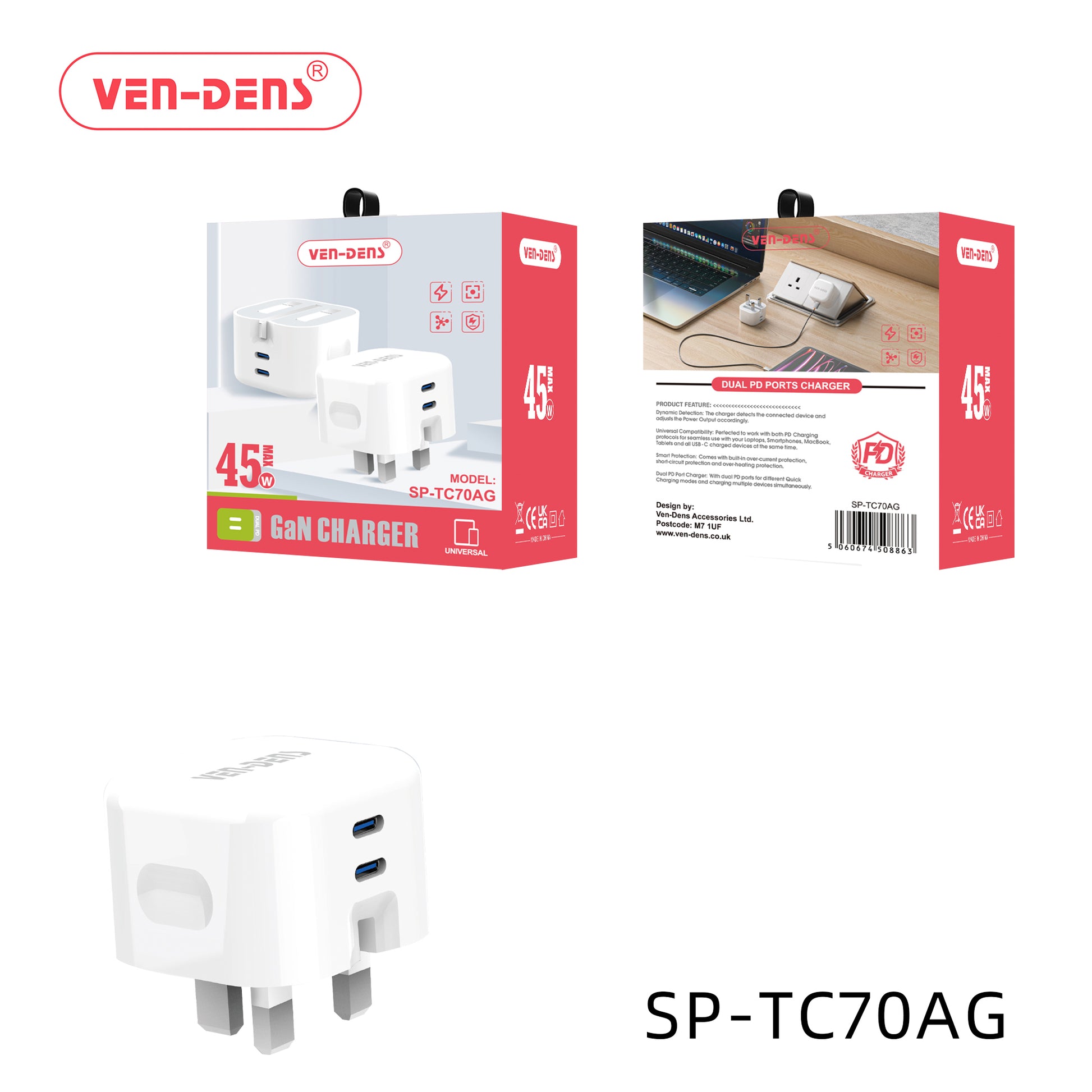 45W Max-GaN Charger