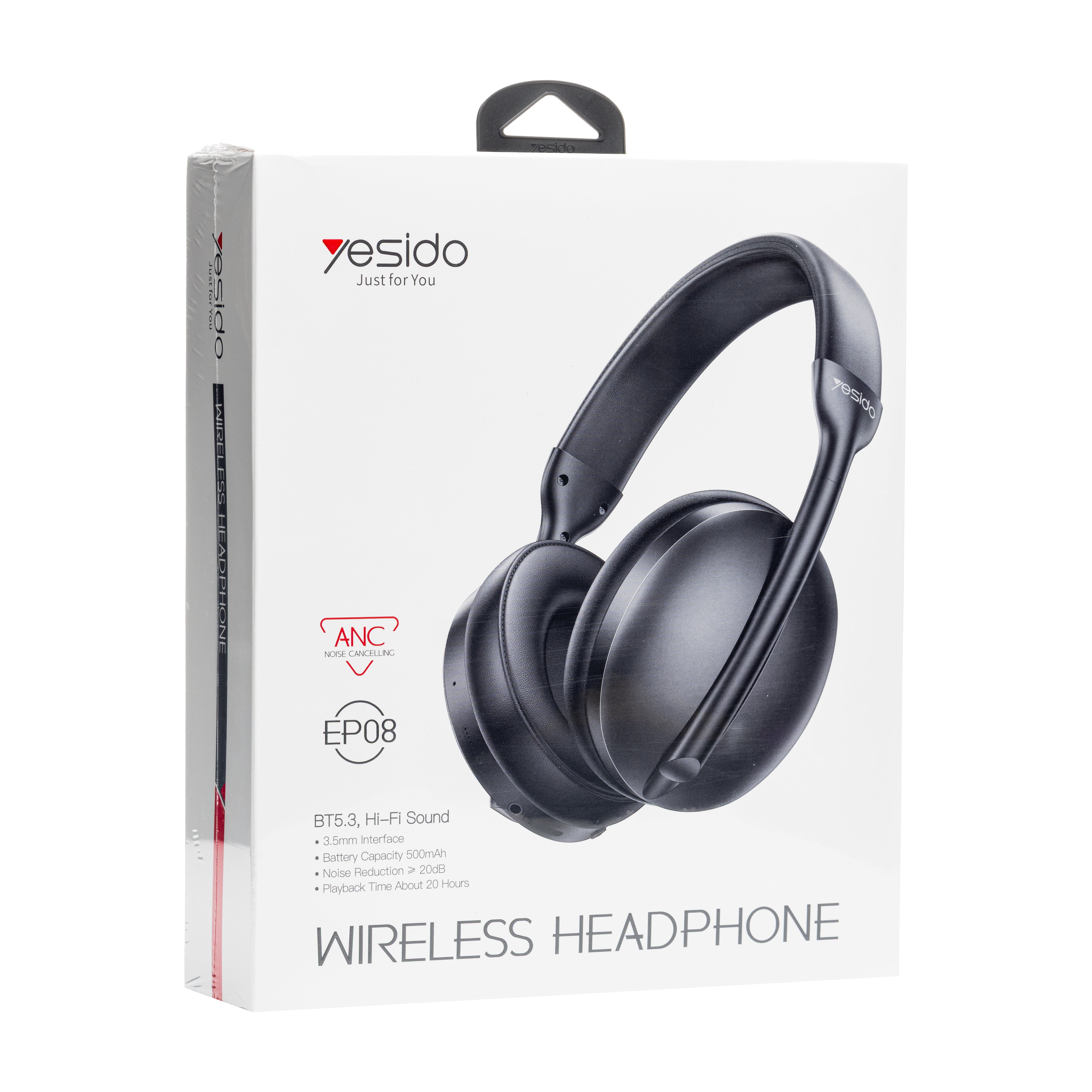 MICROPHONE & HEADPHONE - Wireless Yesido EP08 - Black