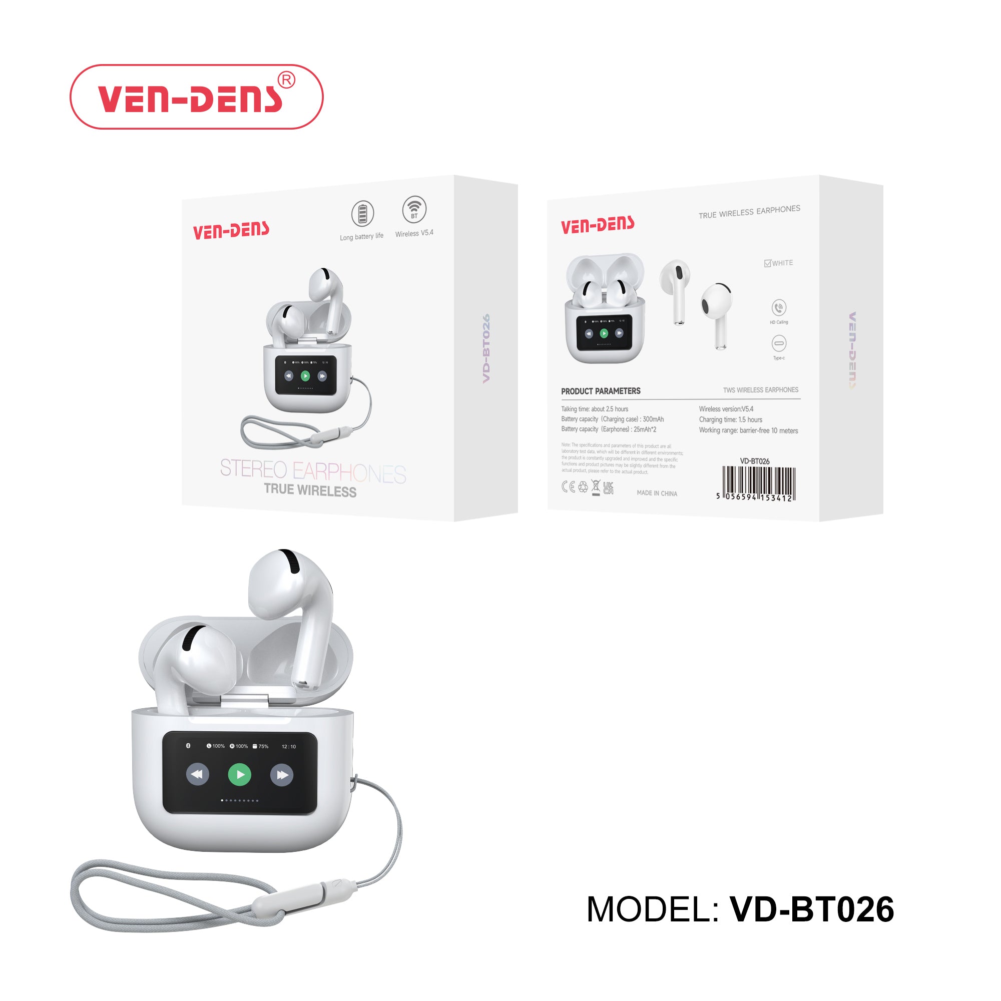  Earphones -with Type-C Premium Sound
