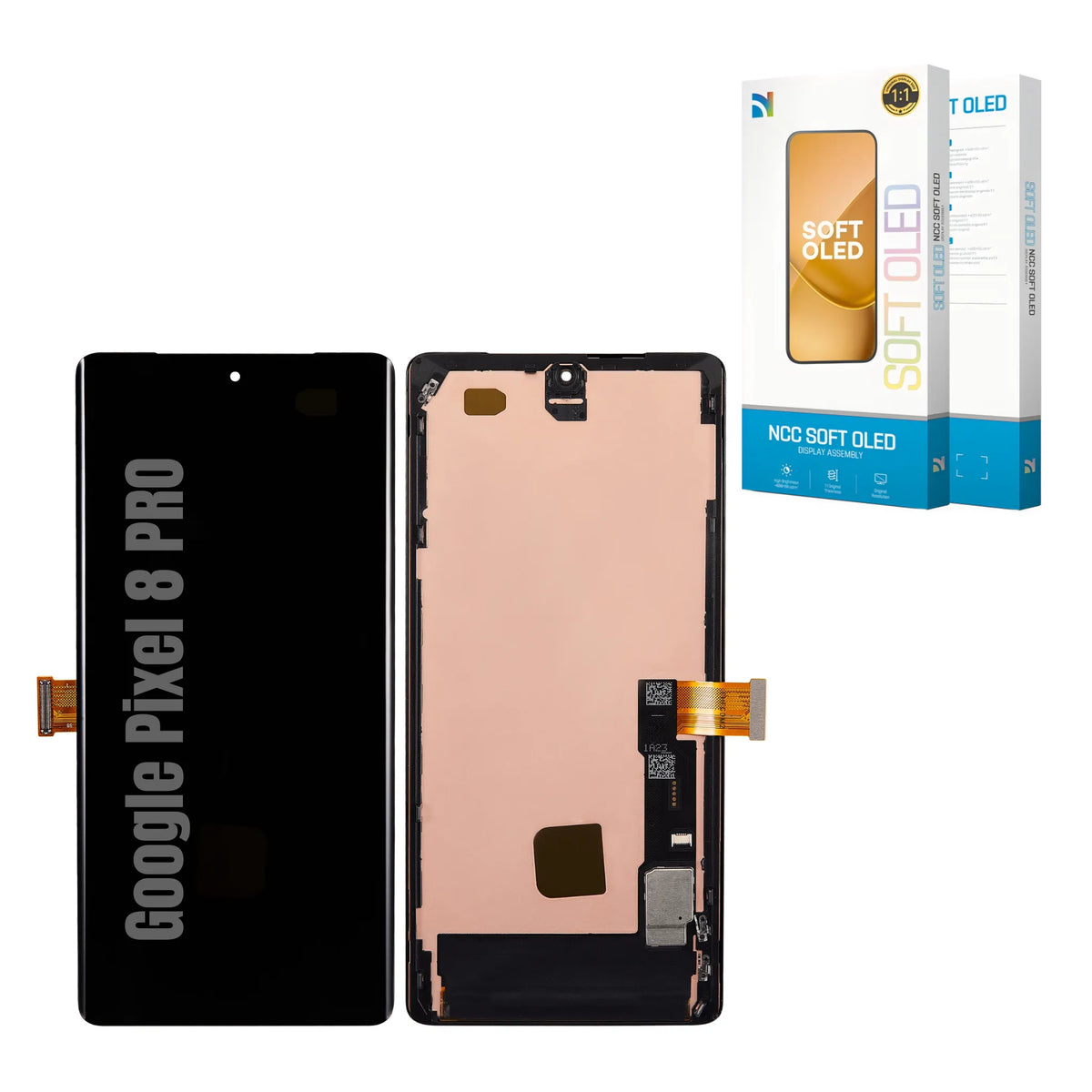 Google Pixel 8 Pro NCC Soft OLED Replacement Screen – Wholesale Supplier UK
