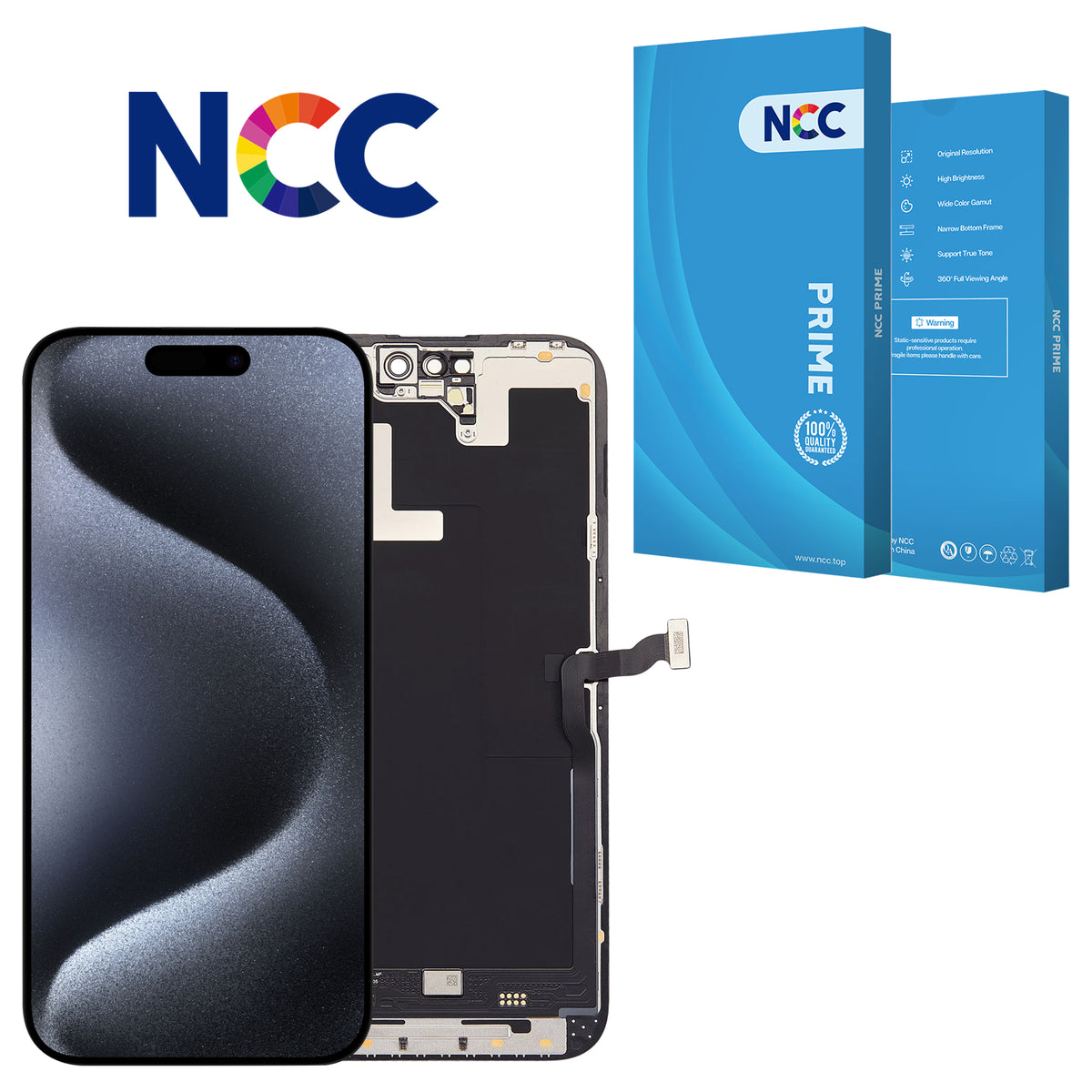 Replacement NCC Prime LCD For iPhone | Full HD Resolution