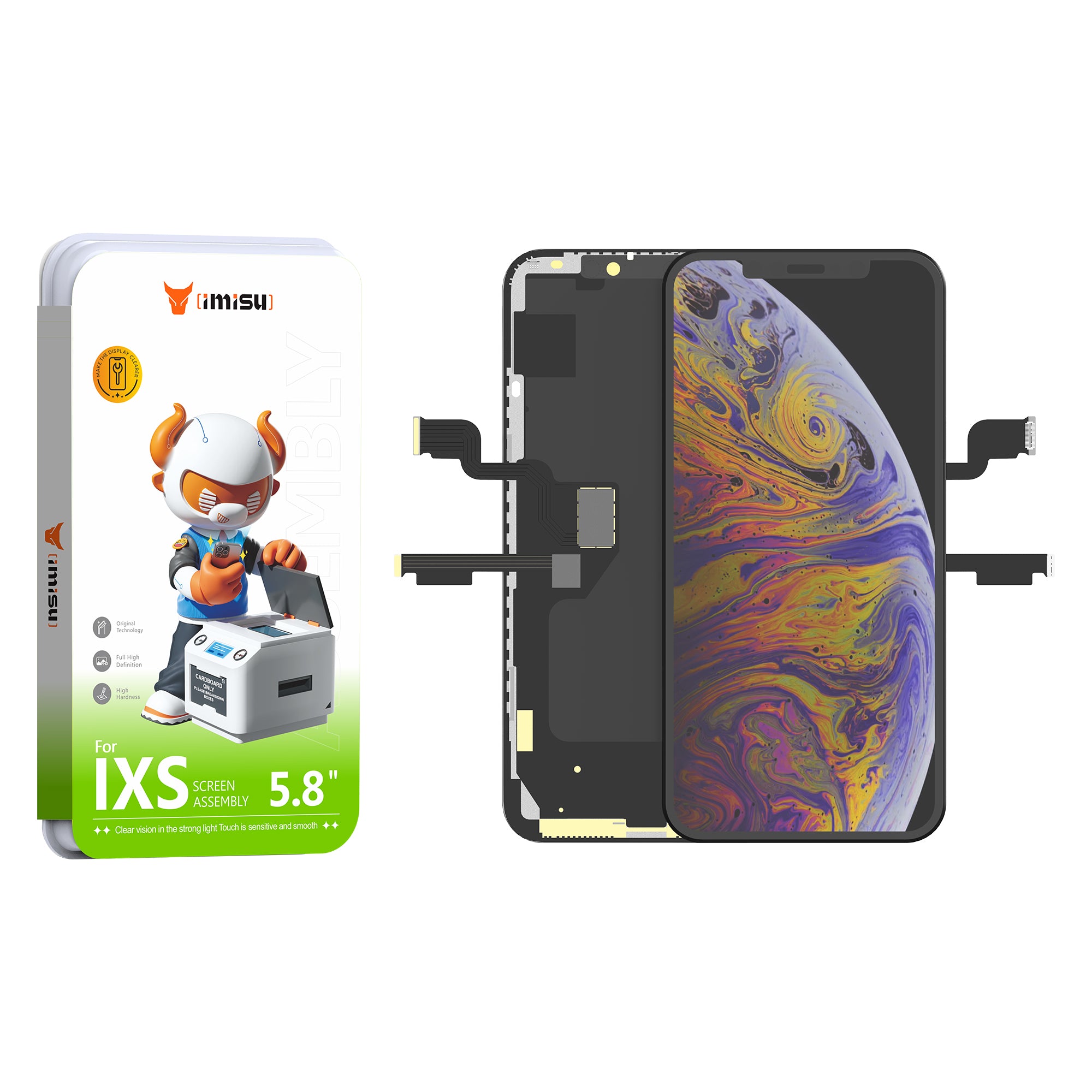 iTC CORE-iPhone XS-Genuine Screen-Full High Definition-LCD