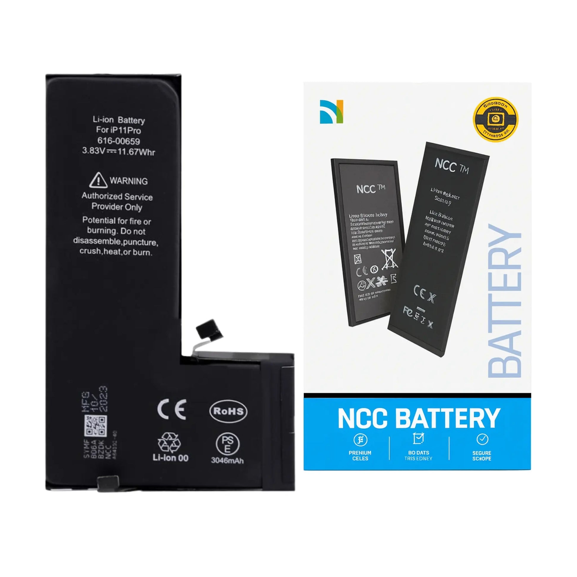 iPhone 11 Pro Battery Replacement - NCC Prime | UK Trade Supplier