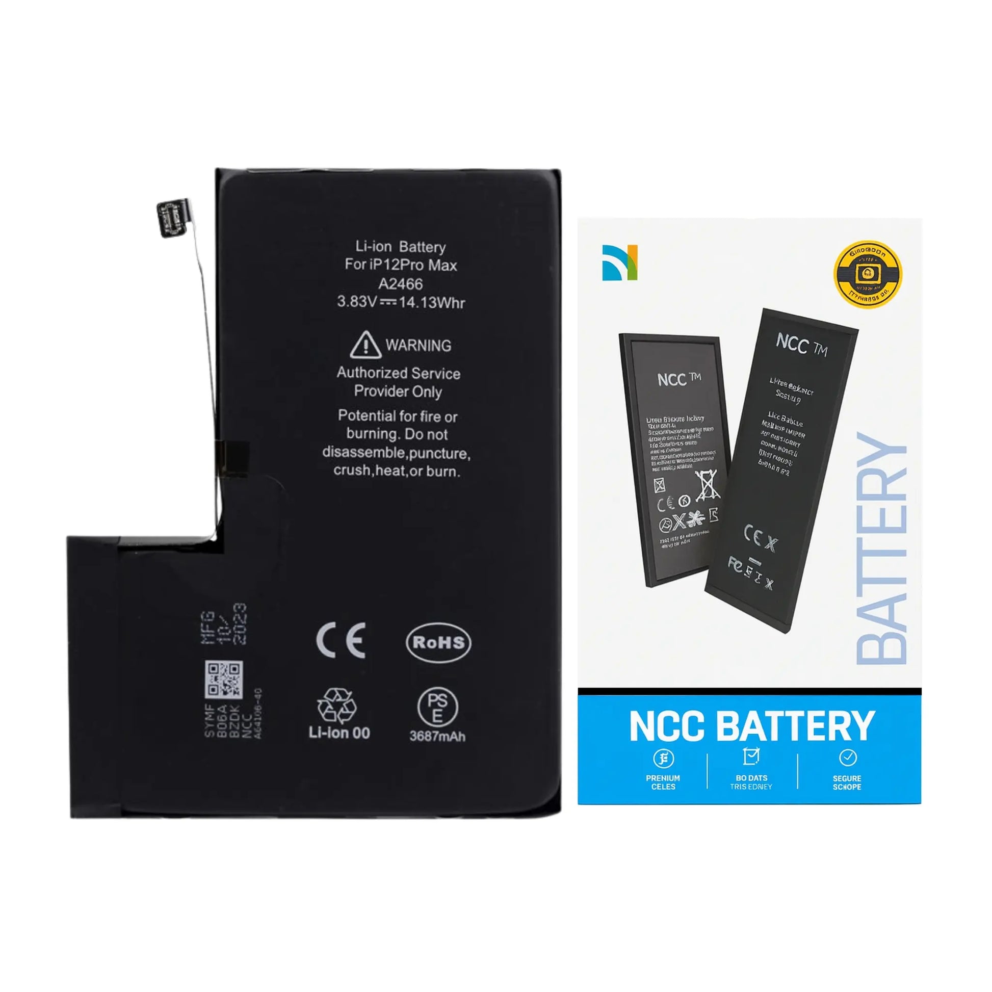 iPhone 12 Pro Max Battery Replacement - NCC Prime | UK Trade Supplier