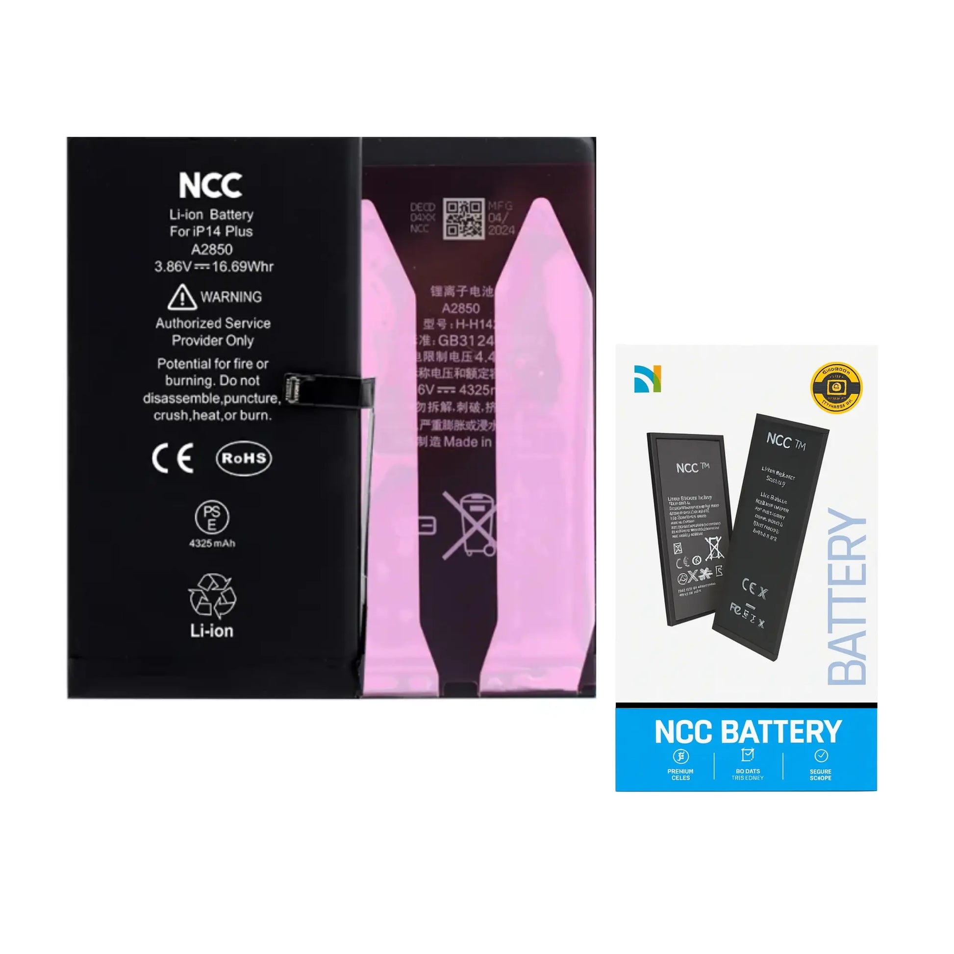 iPhone 14 Plus Battery Replacement - NCC Prime | UK Trade Supplier