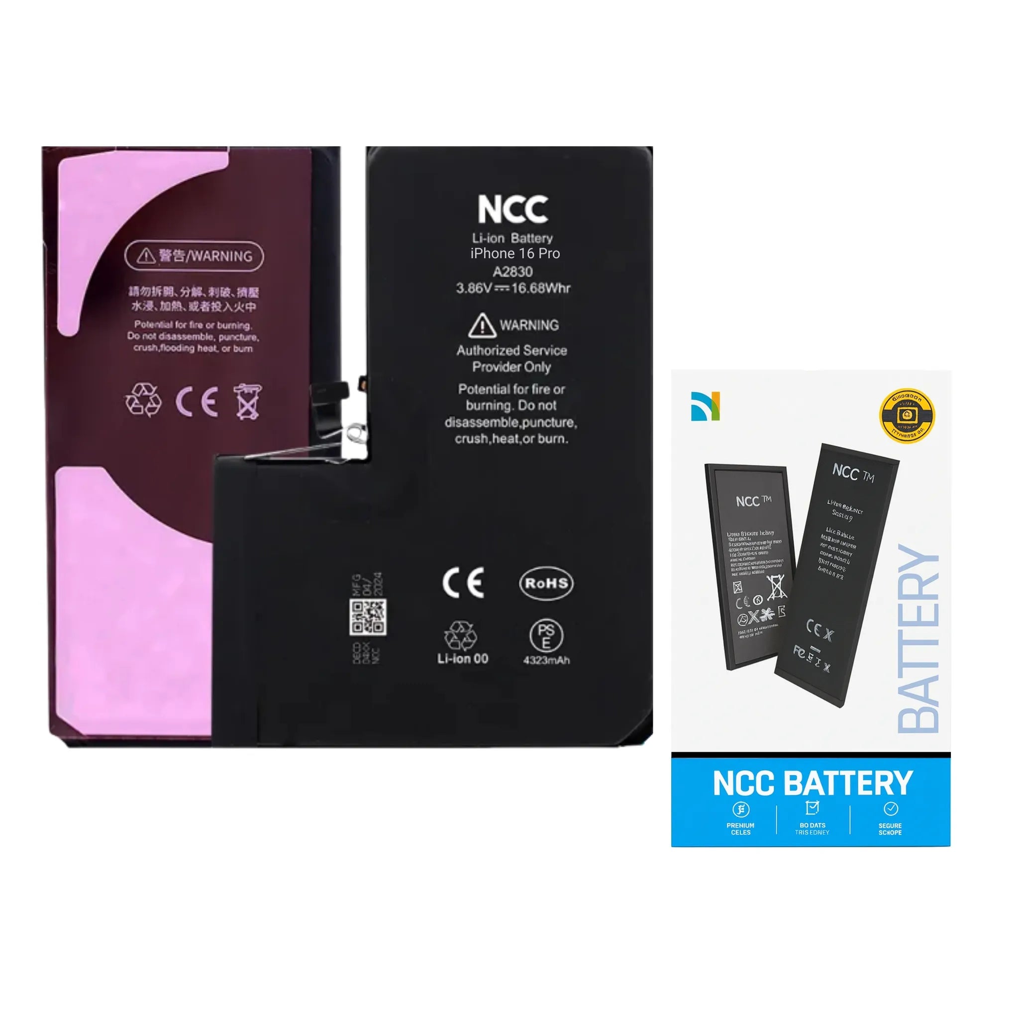 iPhone 16 Pro Battery Replacement - NCC Prime