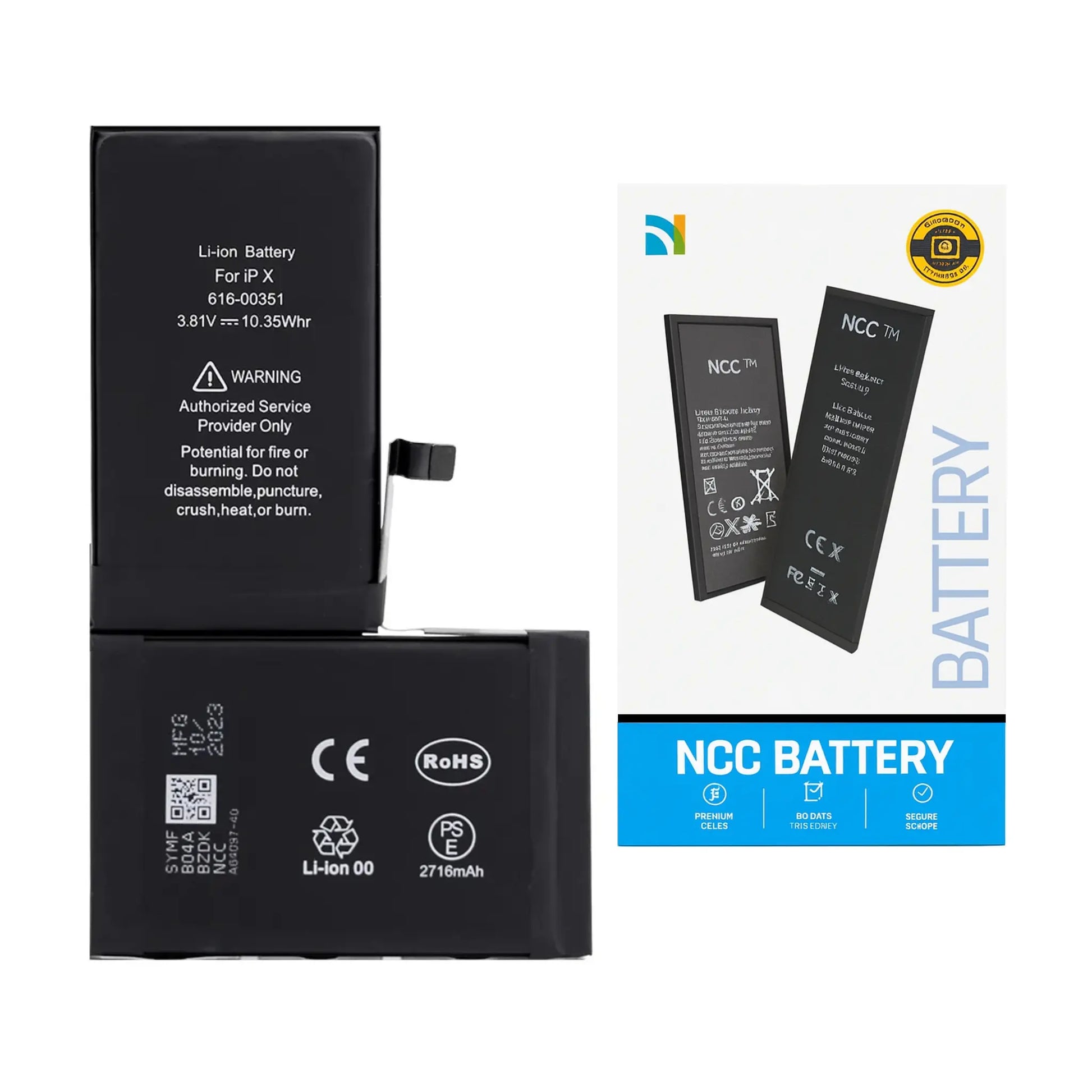 iPhone X Battery Replacement - NCC Prime | UK Trade Supplier